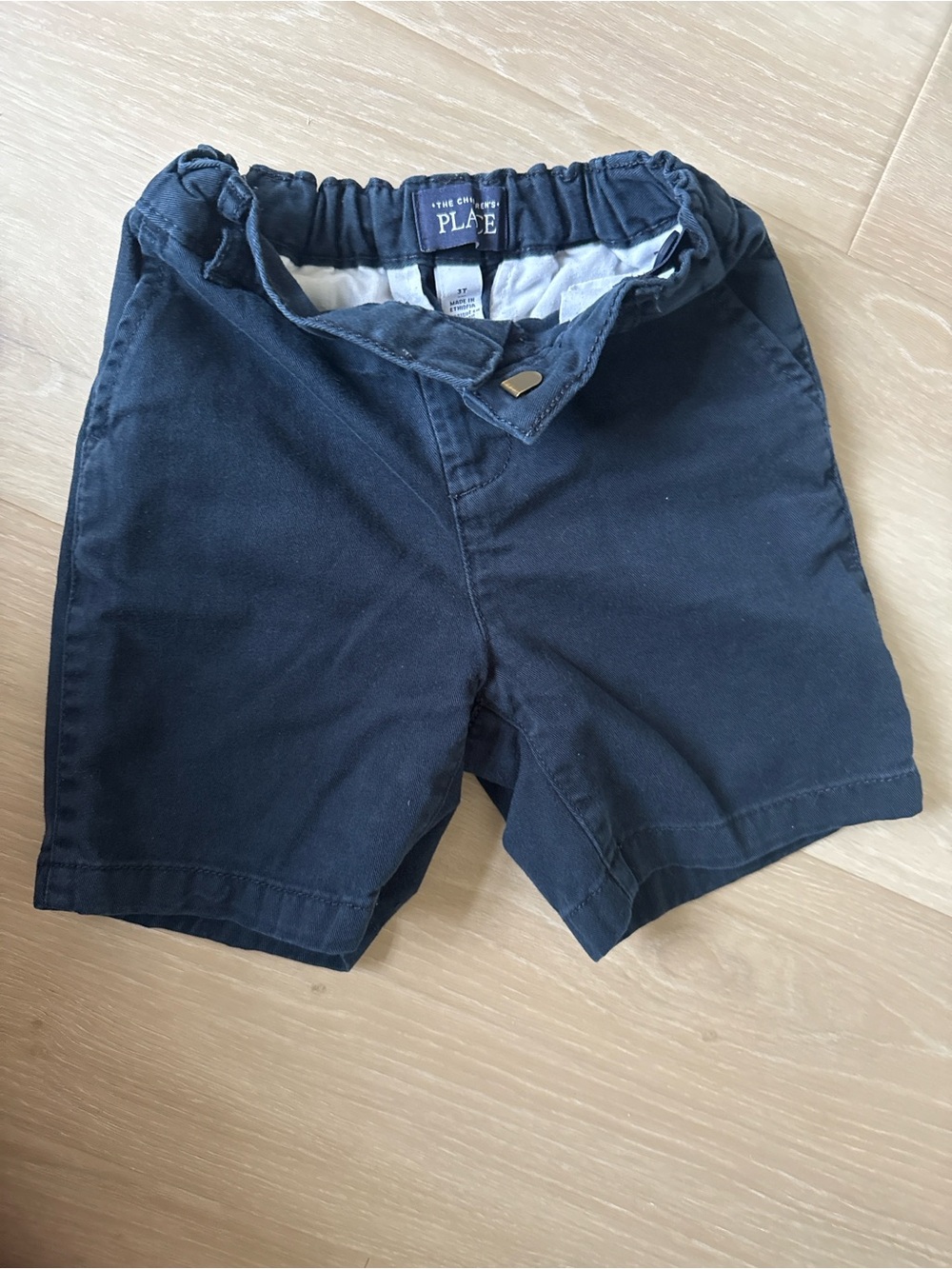 The Children's Place Dark Navy Pull-On Cotton Shorts